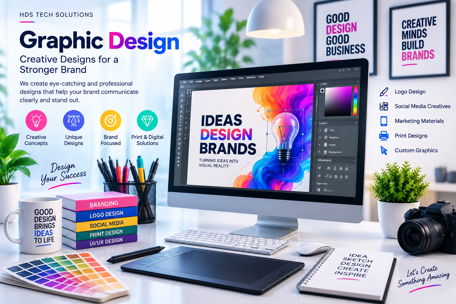 HDS Tech Solutions Graphic Design Services