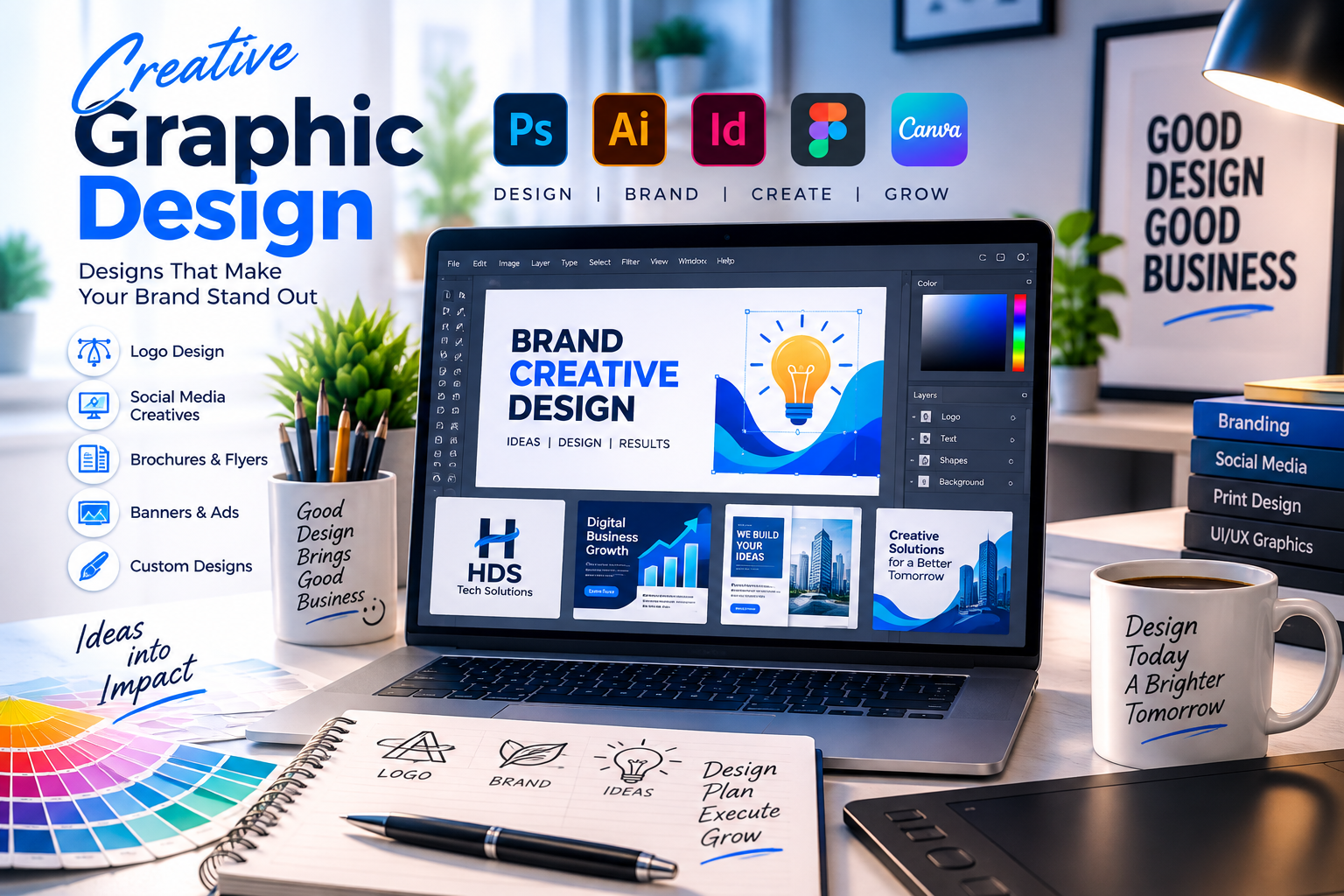 HDS Tech Solutions Graphic Design Services