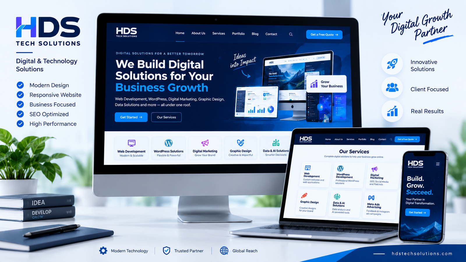HDS Tech Solutions Website