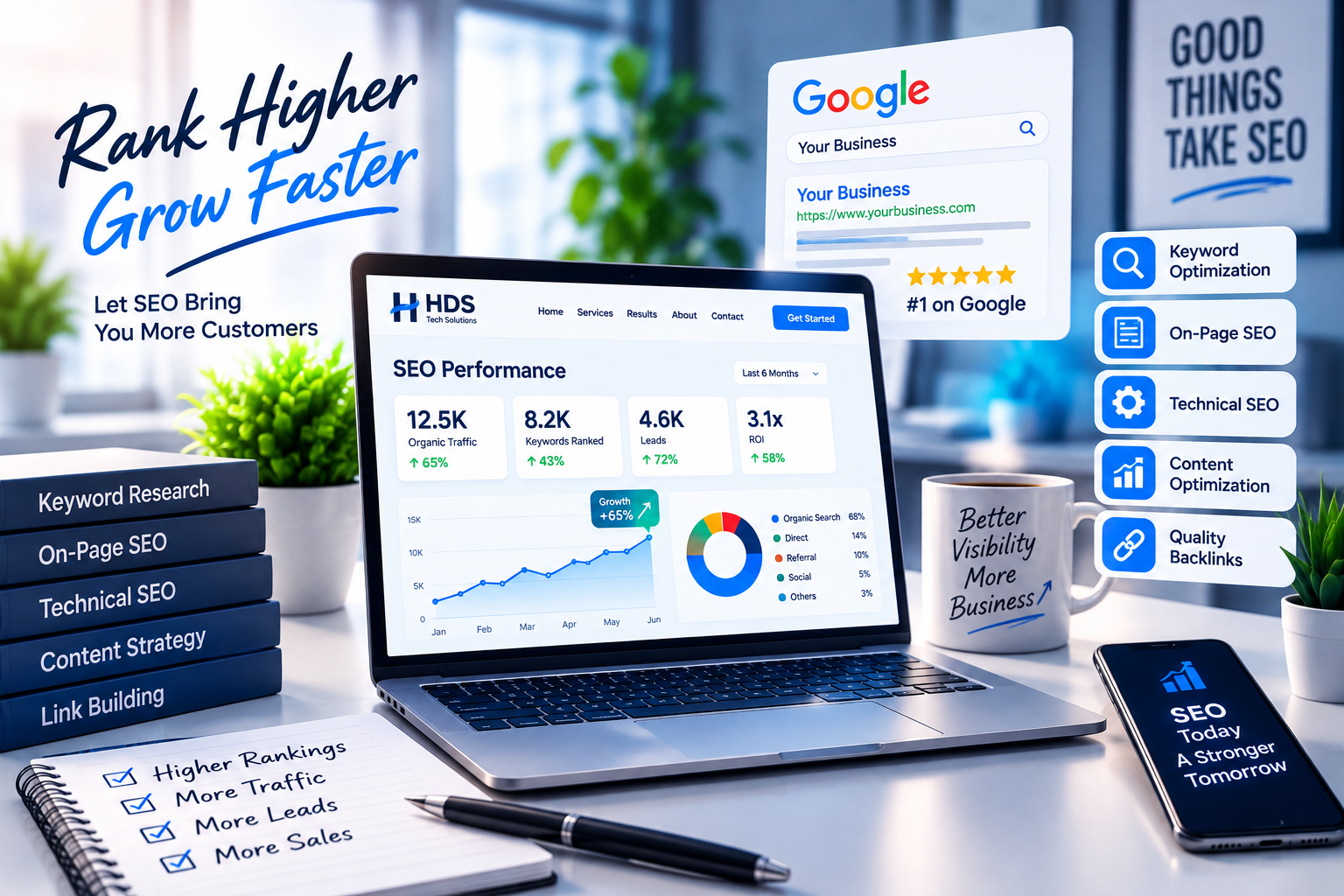 HDS Tech Solutions SEO Services