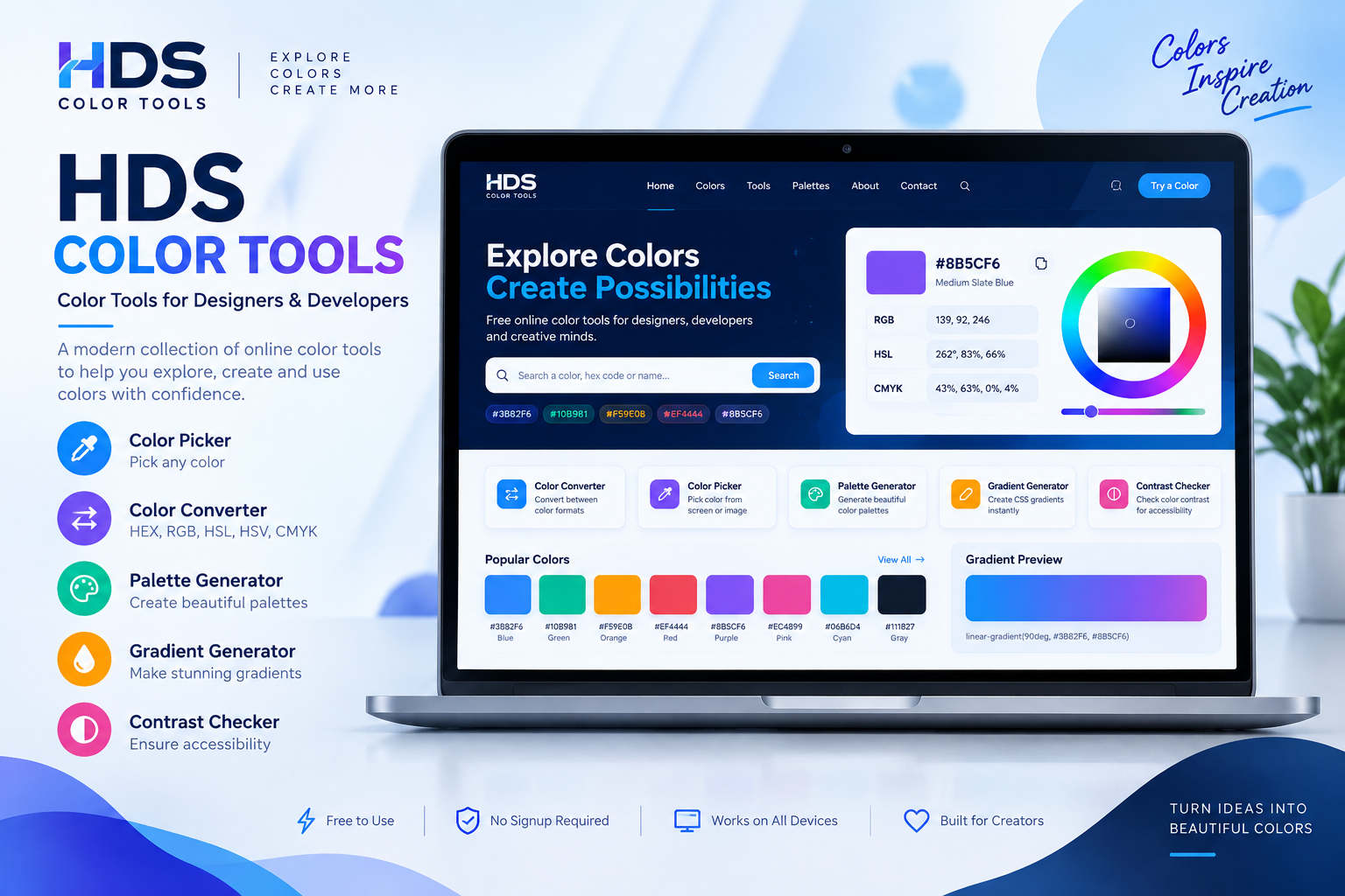 HDS Color Tools Web Application