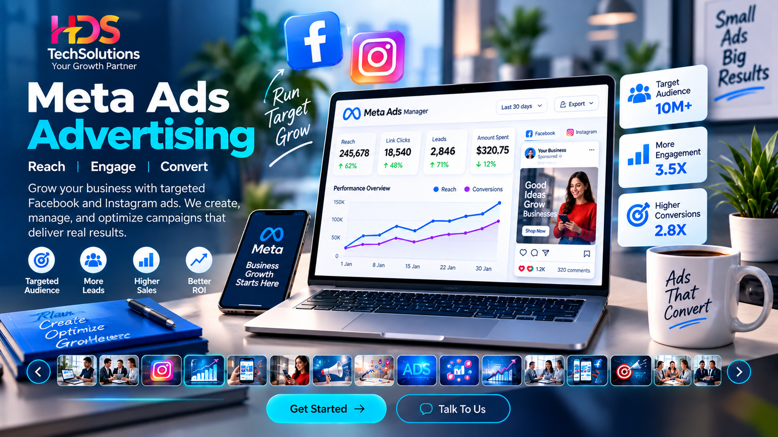 HDS Tech Solutions Meta Ads Advertising Services