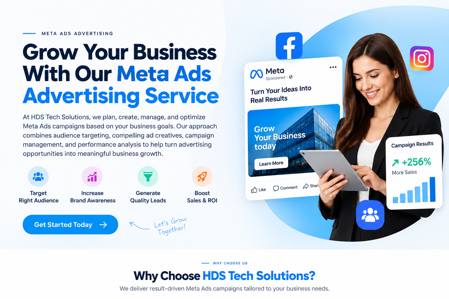 HDS Tech Solutions Meta Ads Advertising Service
